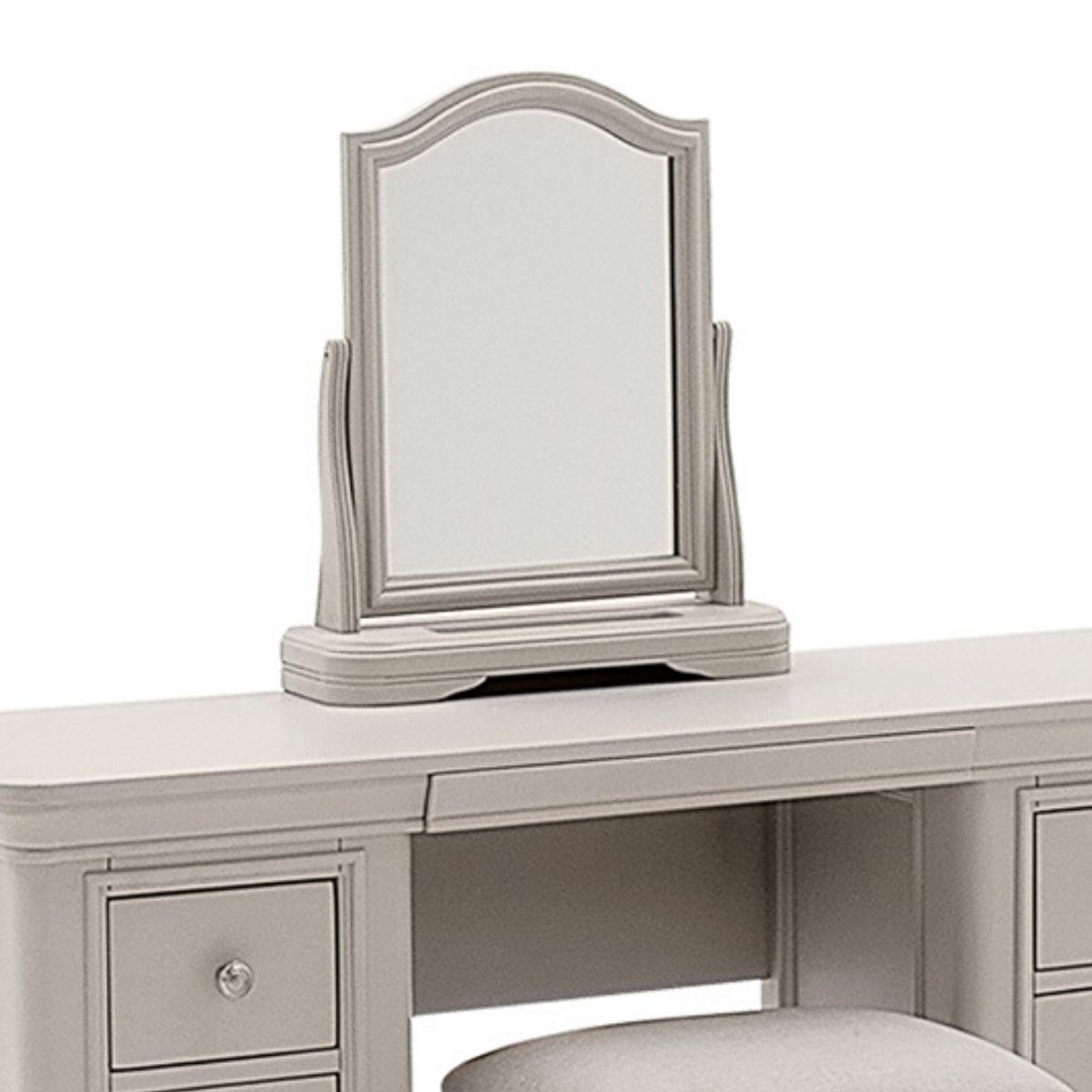 Miroir de coiffeuse Mika Grey