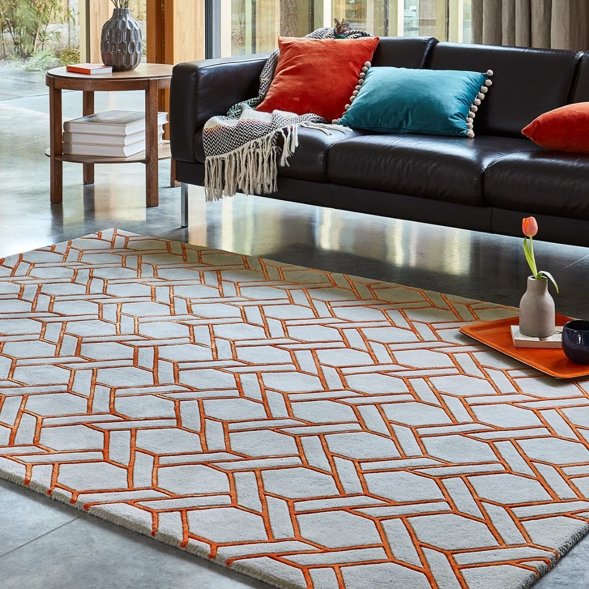 Tapis Nexus Fine Lines à lignes géométriques