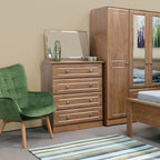 Coiffeuse en bois de chêne Nore