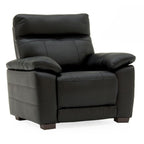 Fauteuil en cuir Pomona