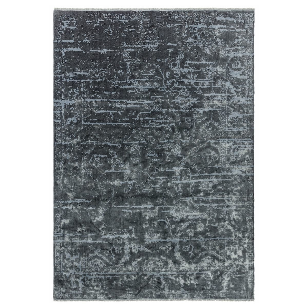 Tapis Zehraya à patine abstraite 