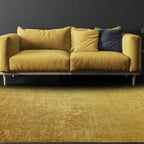 Tapis Zehraya à patine abstraite 