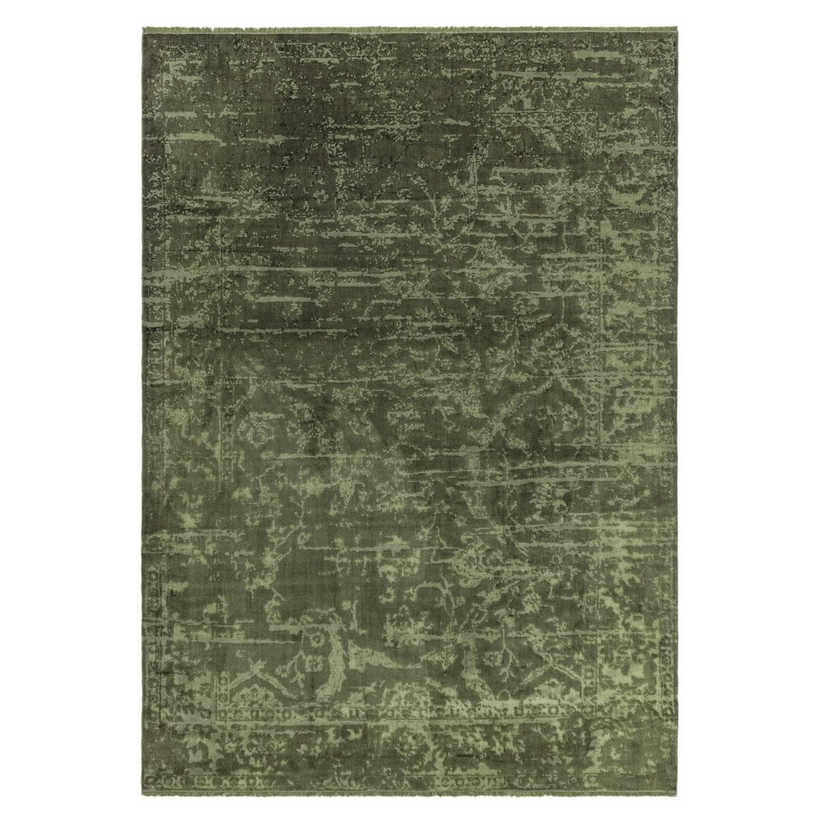 Tapis Zehraya à patine abstraite 